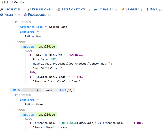Prism for C/AL: Structured object view